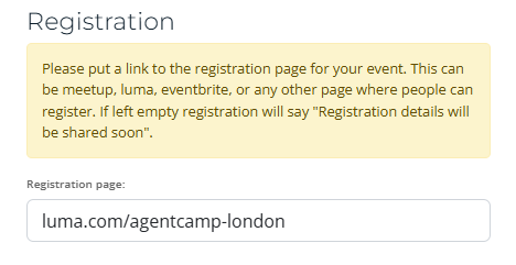 Registration