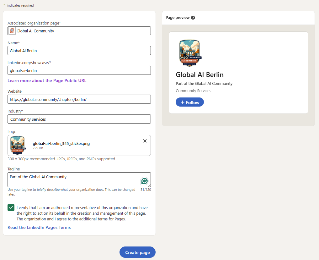 Fill in the chapter details